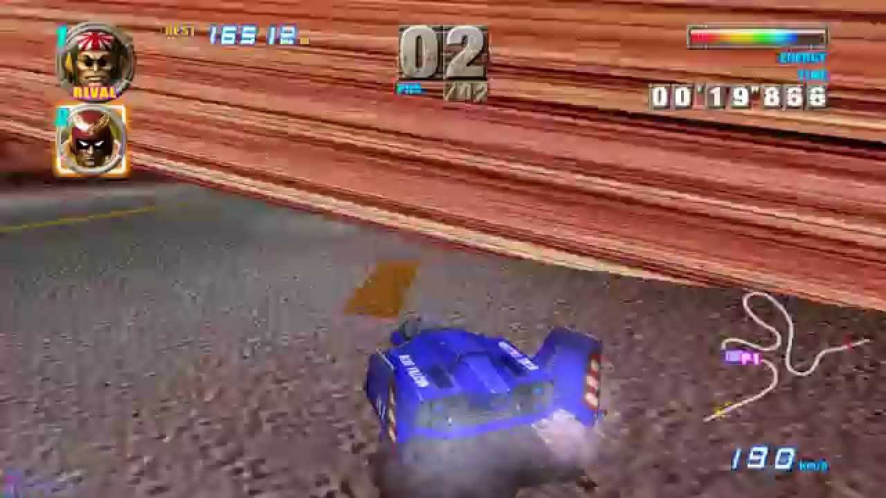 F-Zero GX Hacks: Giant Rocks + Spaghetti Rocks in CH 2 [2160p60]