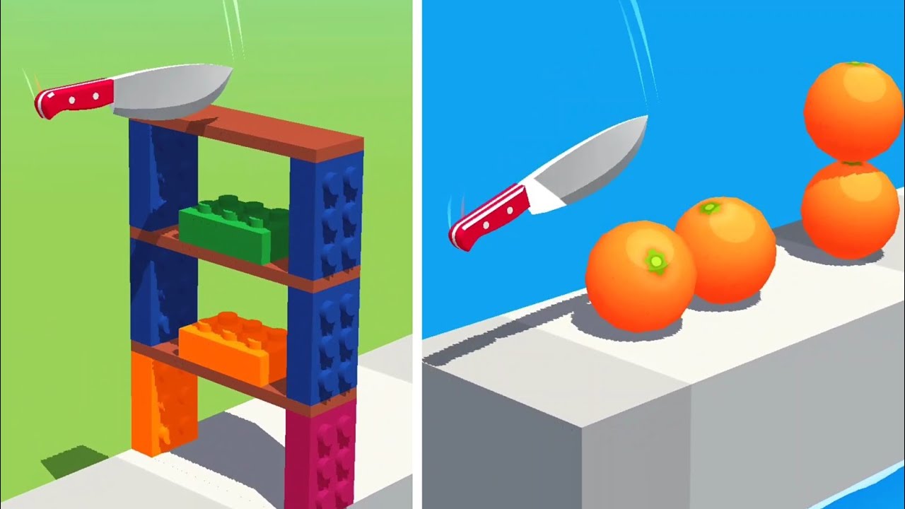 Slice It All Gameplay! Satisfying and Relaxing ASMR Slicing Video NEW UPDATE