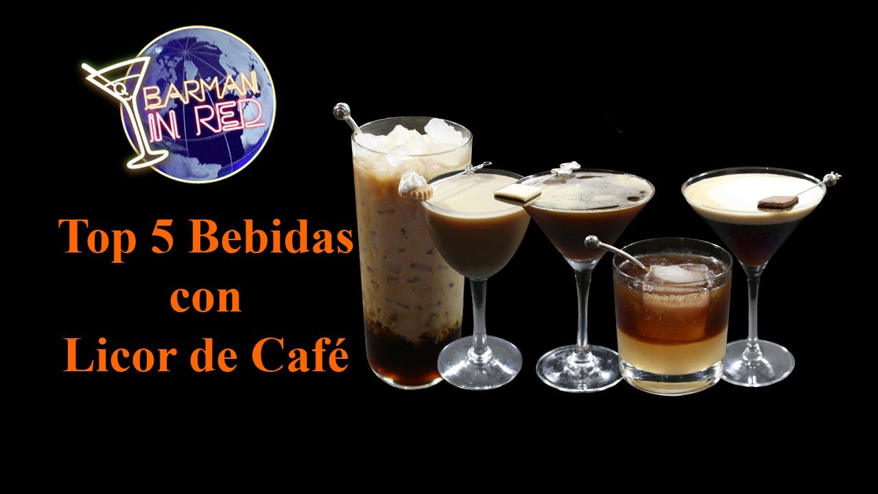 TOP 5 BEBIDAS CON LICOR DE CAFÉ
