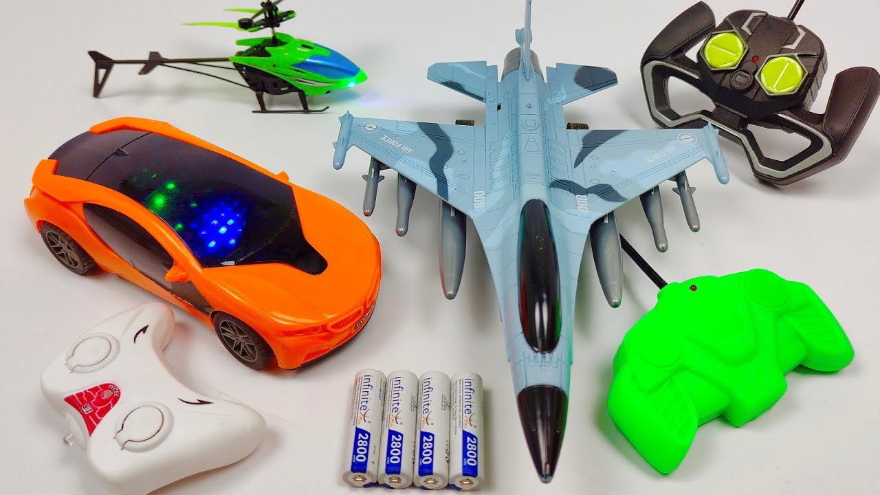 rc airplane and rc helicopter unboxing | airbus a380 | aeroplane | airplane a380 | remote car
