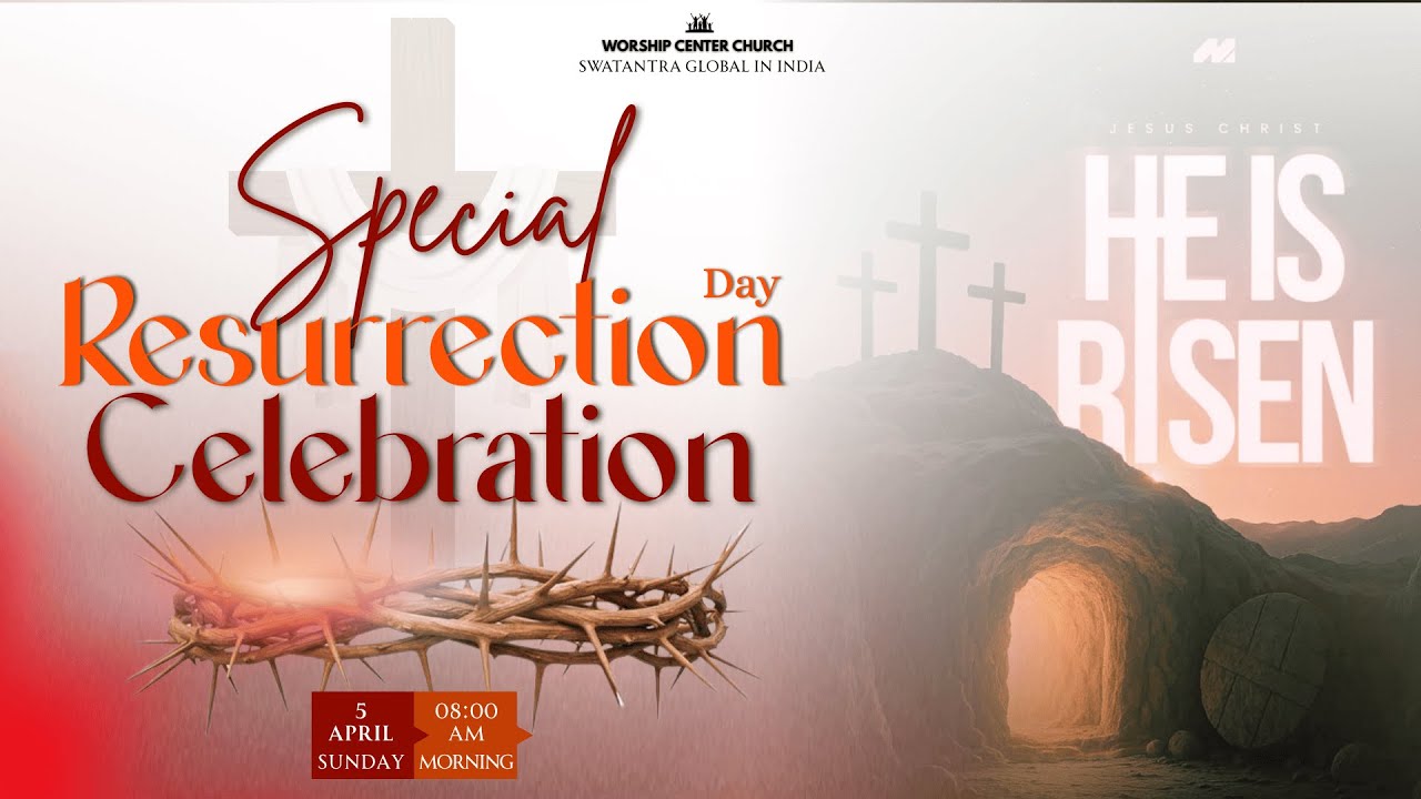 RESURRECTION DAY SERVICE | 🔴Live | 5 April | WCCR | Ps. Rajeev Kumar