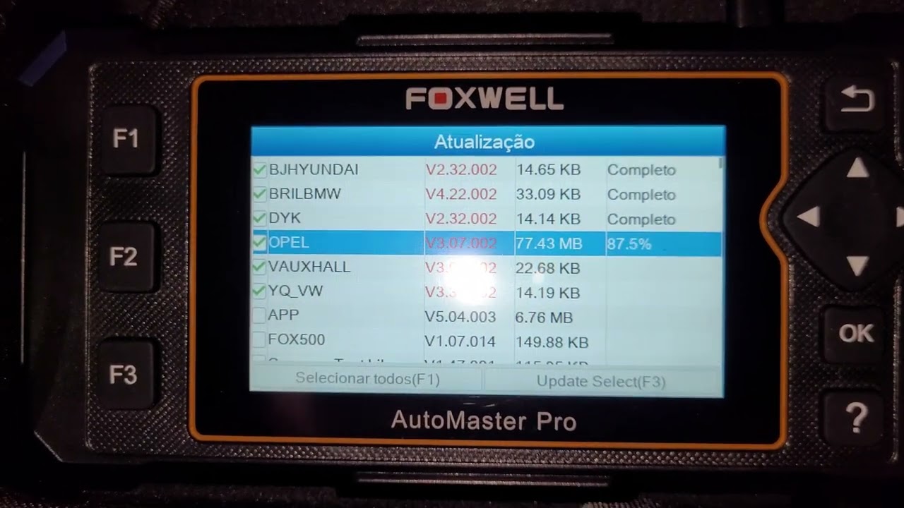 NOVA FORMA DE ATUALIZAR! Scanner automotivo Foxwell nt650 Automaster PRO