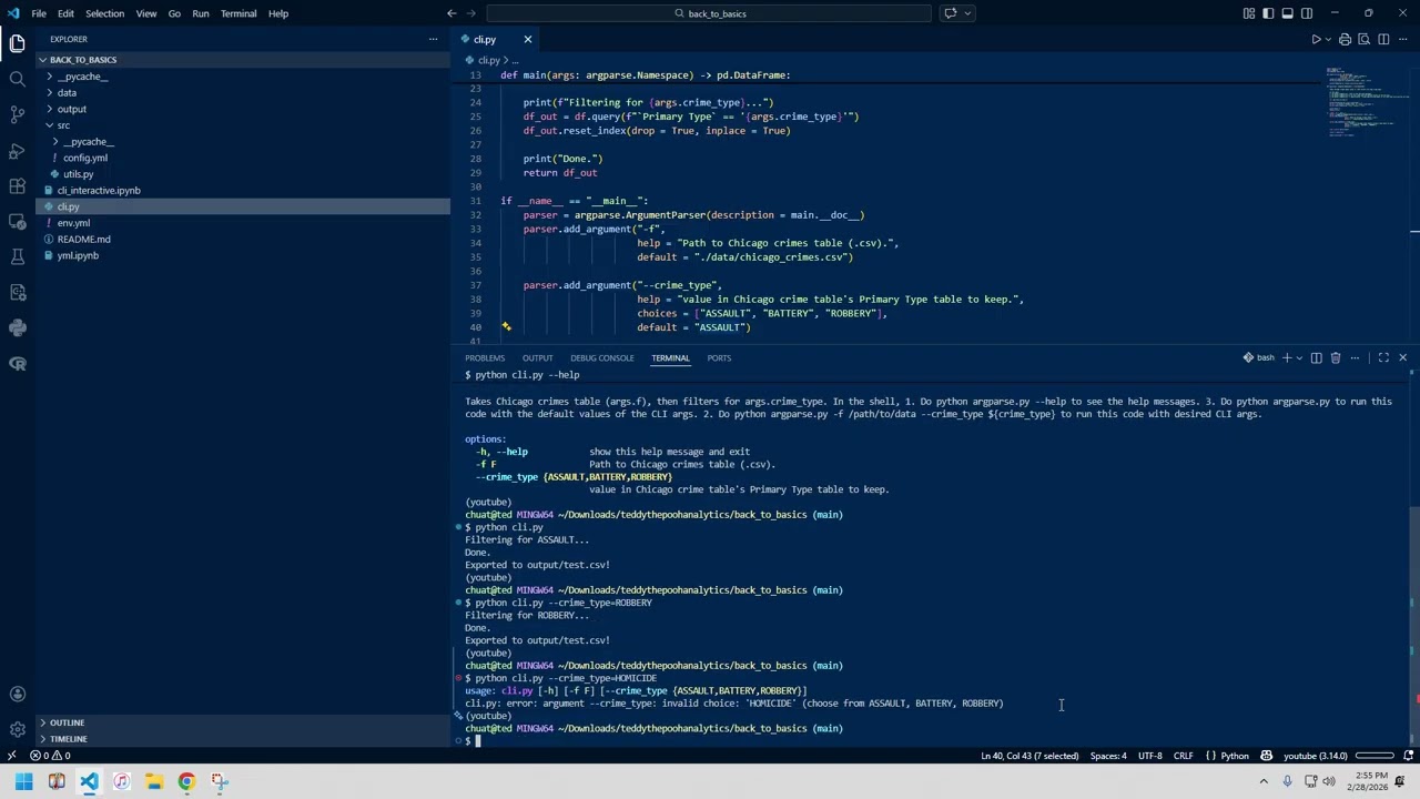 argparse and pyyaml: Underrated Python Modules for Writing Production-Level Code