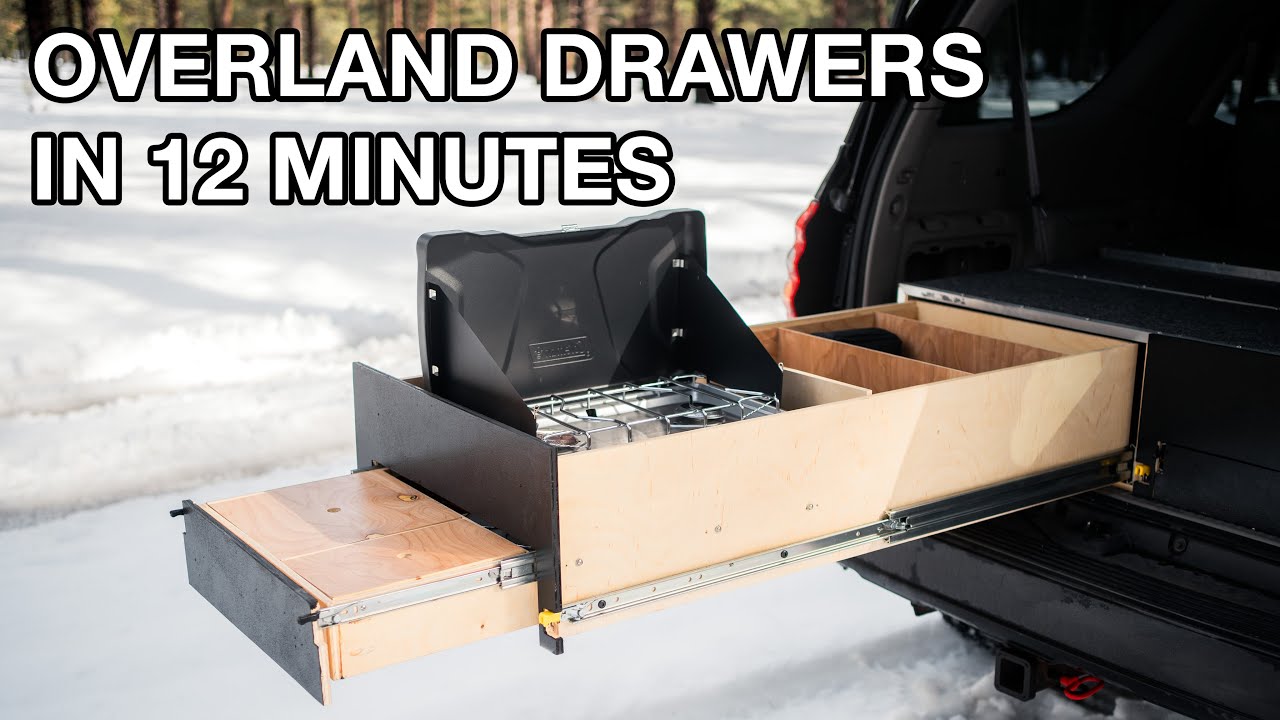 Building OVERLAND Drawers in 12 Minutes | 1st Gen Sequoia