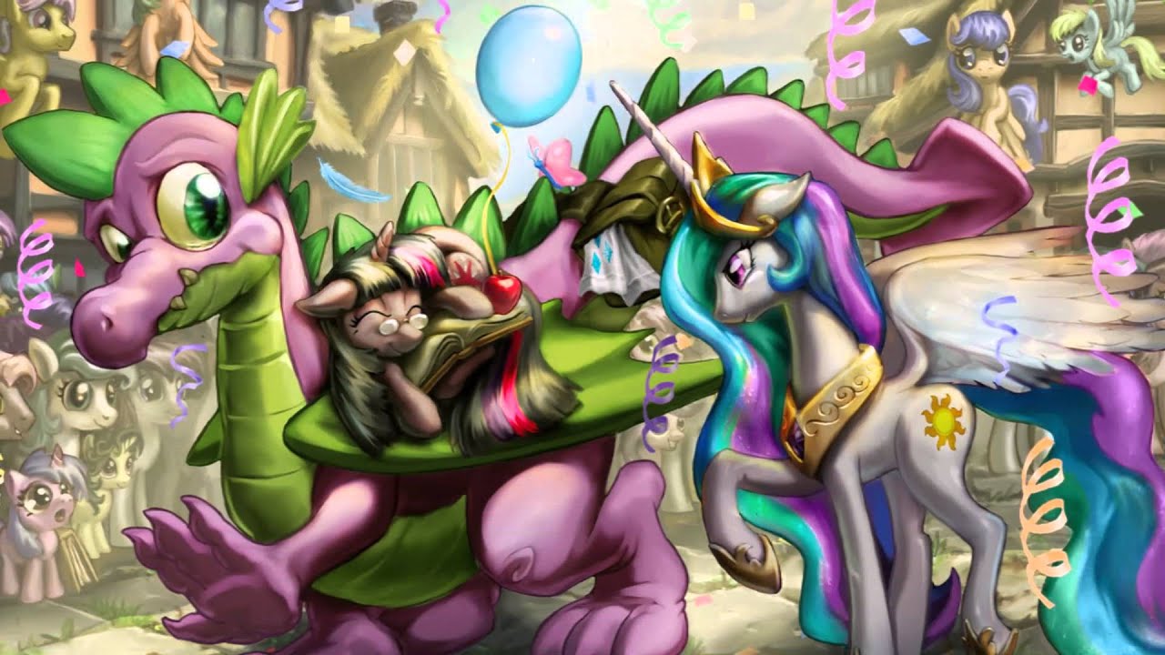 MLP:FIM- Twilight and Spike Tribute