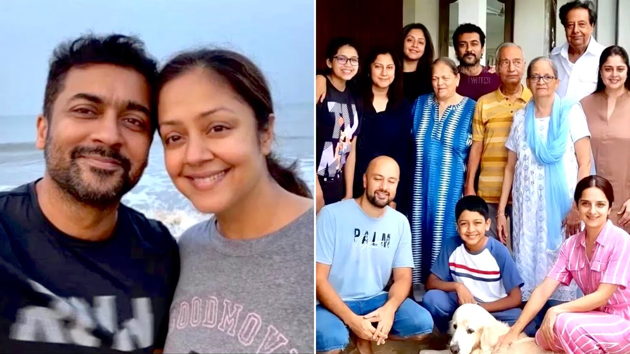 Surya Jyothika Recent Family & Vacation Photos💖 | Daughter Diya, Son Dev, Nagma
