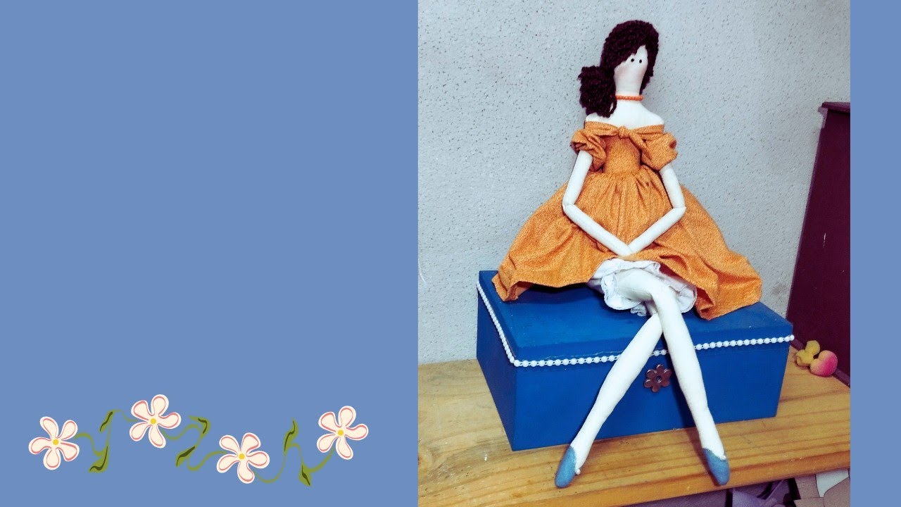 Boneca de pano tilda