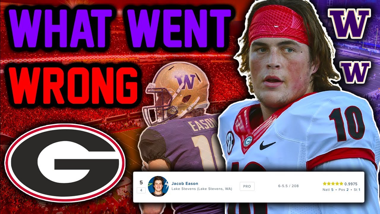From 5 STAR QB PRODIGY to NFL DRAFT BUST (What Happened to Jacob Eason?)