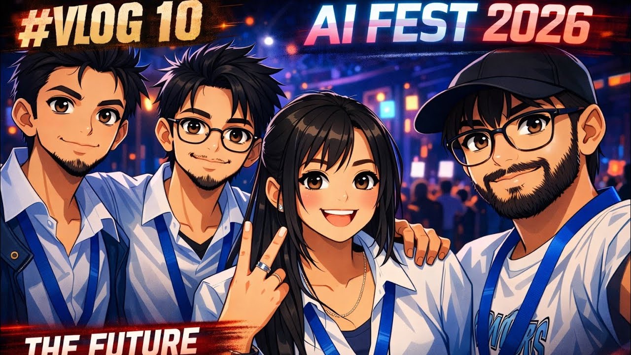 Ai fest 2026 at chandigarh university 😱||#vlog #chandigarhuniversity #aifest #viral #vlogger 