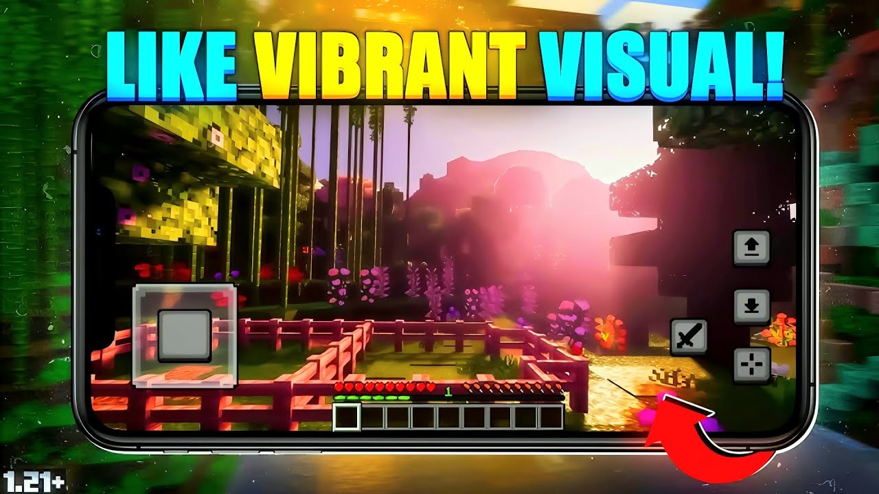 Top 5 Best Minecraft Shaders Like Vibrant Visual 😍 || MINECRAFT pe Realstics Shaders ||