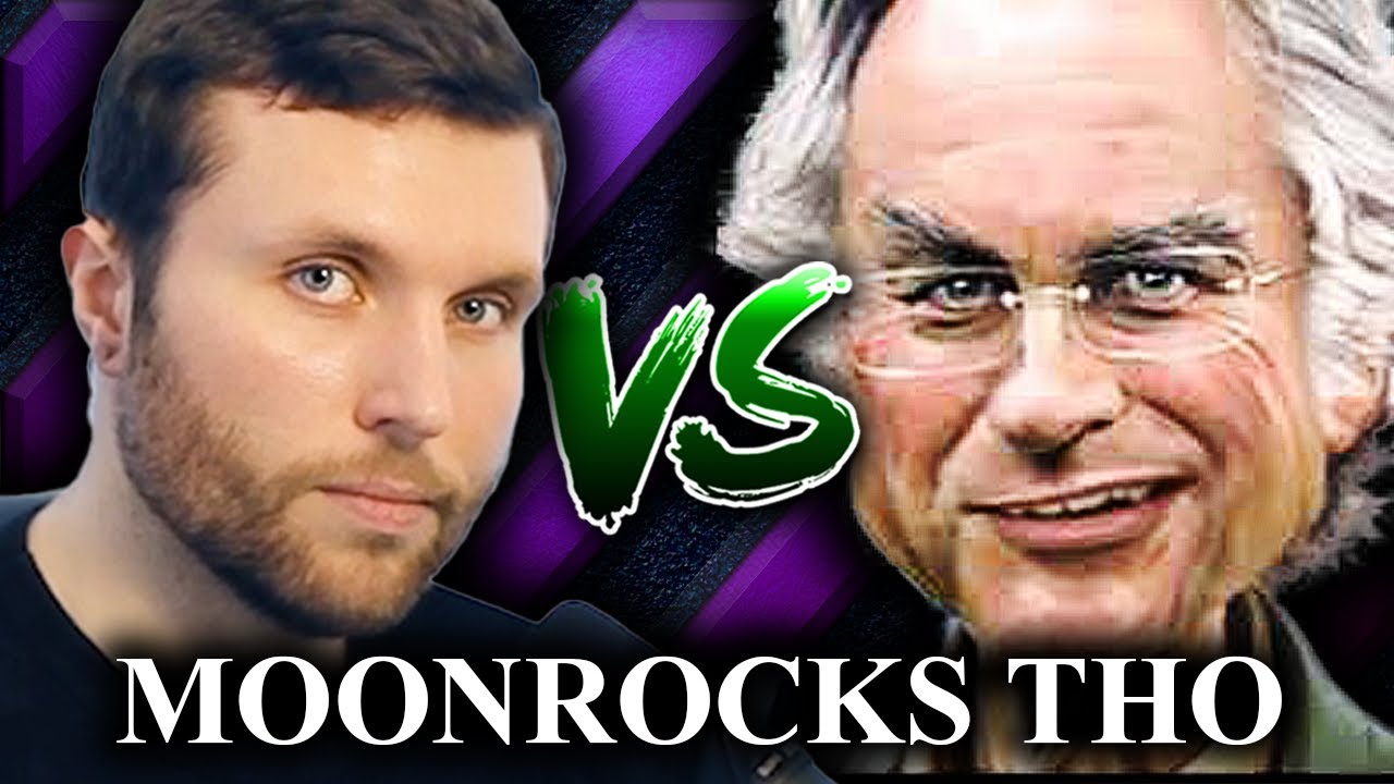 Philosophy PhD student Vs Darth Dawkins Debate Condensed (Moonrocks Edition)