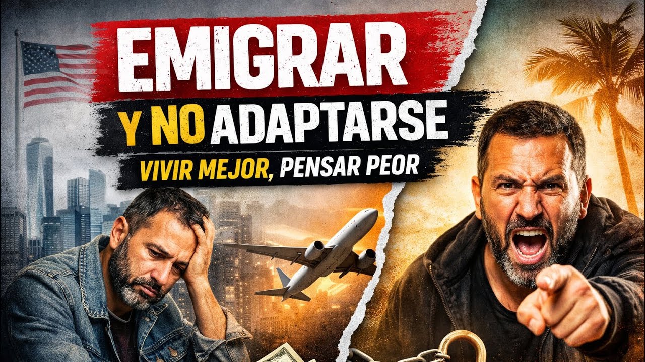 EMIGRAR Y NO ADAPTARSE: VIVIR MEJOR, PENSAR PEOR
