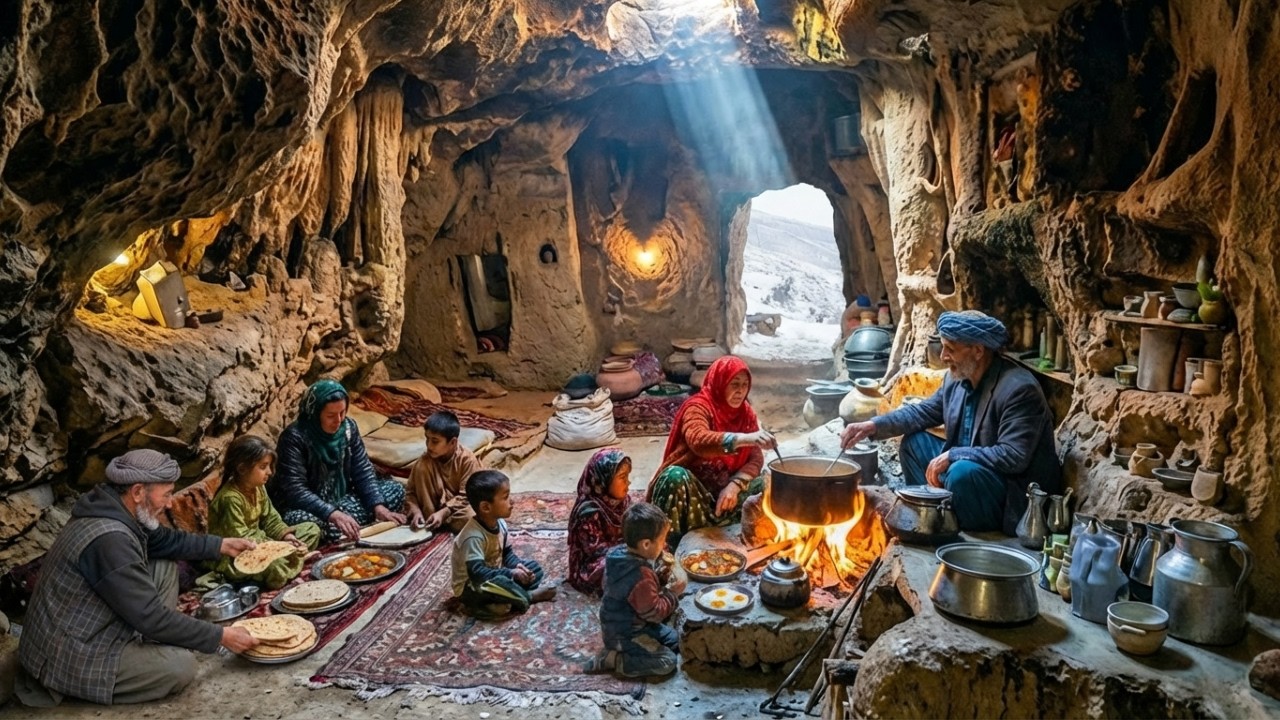 The Cave That Time FORGOT: Surviving With ZERO Modern Technology