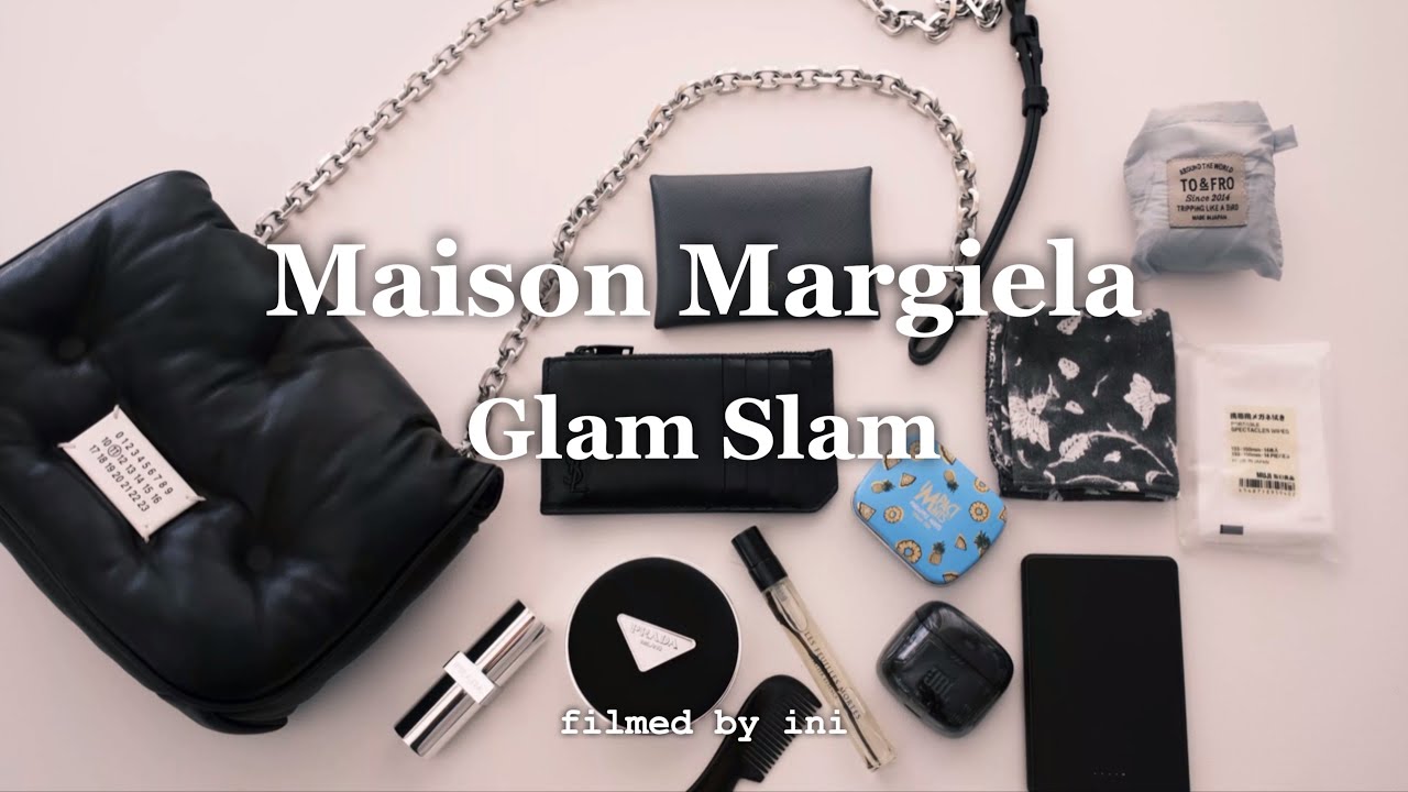 Maison Margiela Glam Slam / review / [かばん人間] メゾン・マルジェラのグラムスラムは愛おしい /バッグの中身/