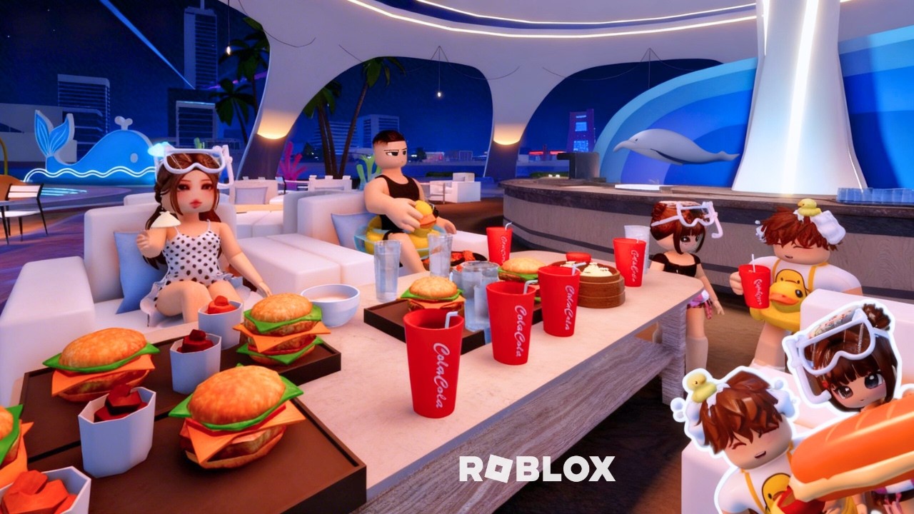 KITA MUKBANG MAKAN BESAR ABIS MAIN WATERBOOM 🌊🍔 | 💖 Metro Life City RP Roblox Indonesia