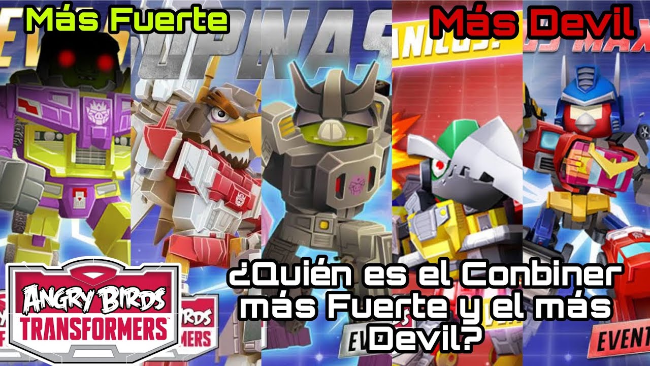 Top AB Transformers de ¿Conbiners más poderosos ? ⚔️💥💥💥⚔️