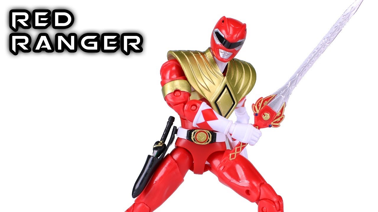 Power Rangers Legacy ARMORED RED RANGER GameStop Exclusive Action Figure Review