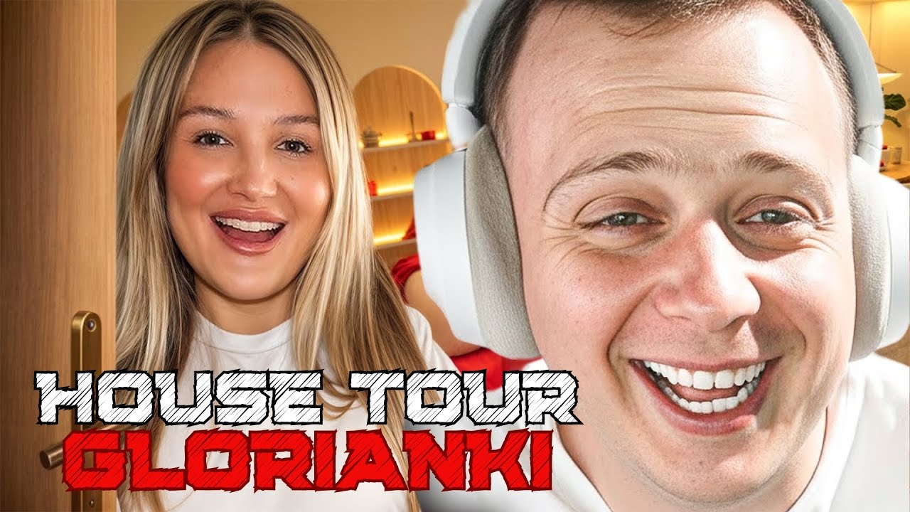 NITRO ODWIEDZA GLORIANKĘ 😂 | PRAWIE HOUSE TOUR 🏠