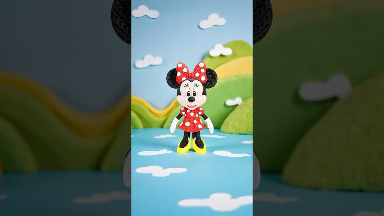 Minnie - Knitted - Crochet - Multipart 3D Printing