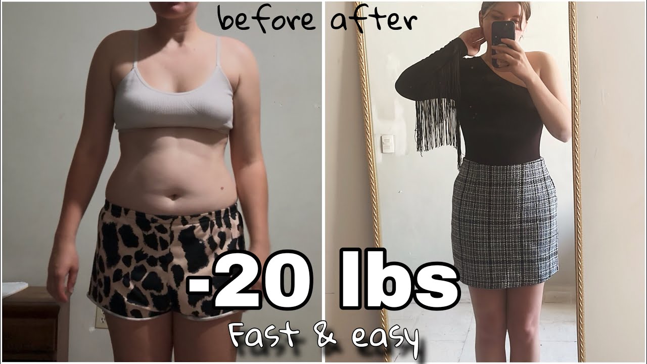 How I lost 20 lbs 9 kg FAST & EASY | realistic weight loss journey, workouts, diet vlog
