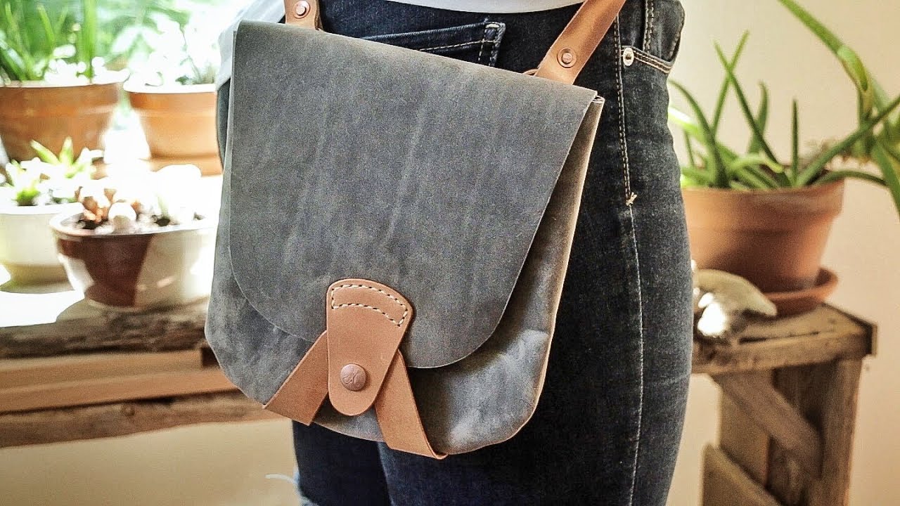 Making a Simple Leather Pouch Bag