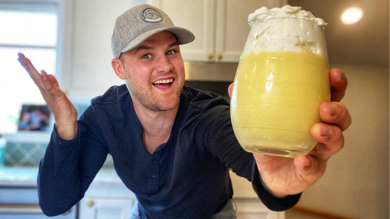 DIY Frozen Disney Pineapple Dole Whip Using Just 3 Ingredients