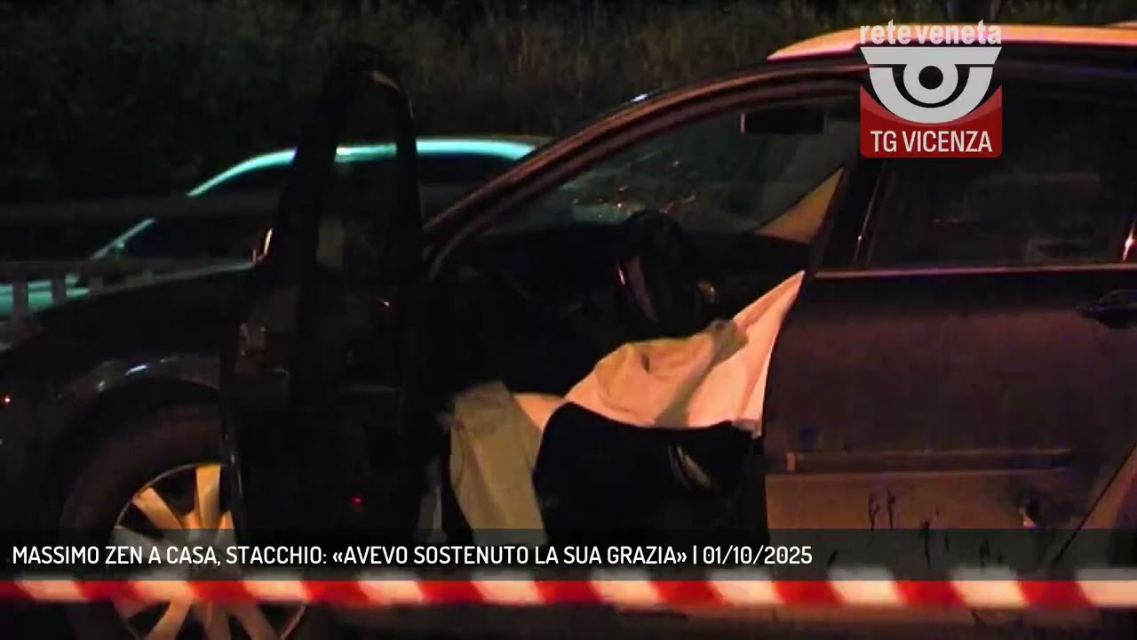 MASSIMO ZEN A CASA, STACCHIO: &laquo;AVEVO SOSTENUTO LA SUA GRAZIA&raquo; | 01/10/2025