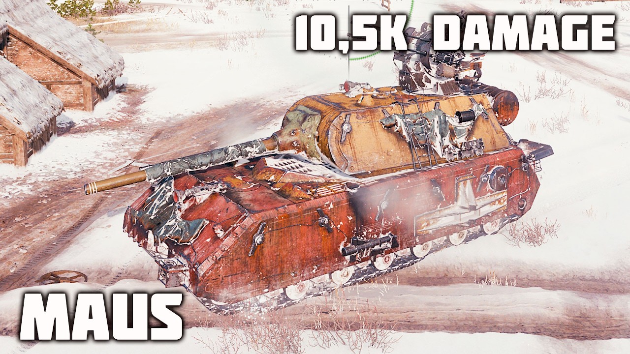 Maus WoT – 6Kills, 10,5K Damage