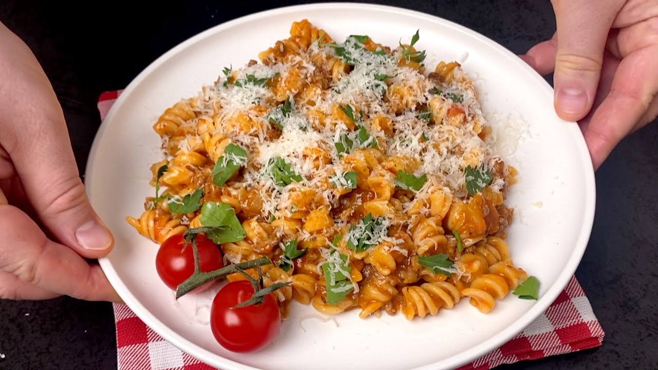 Раскройте рецепт супер вкусной пасты болоньезе! АСМР