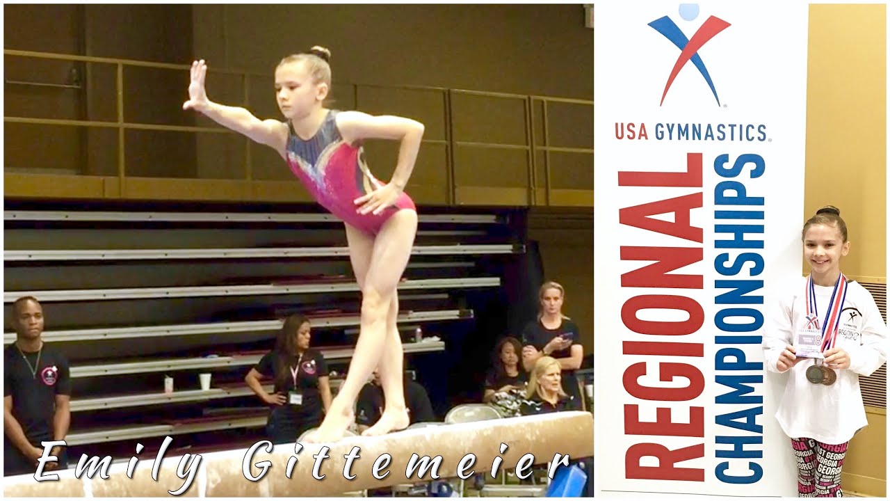 Gymnastics Regional Championships | Beam Level 8 | Emily Gittemeier 2016 [KTFG 291]