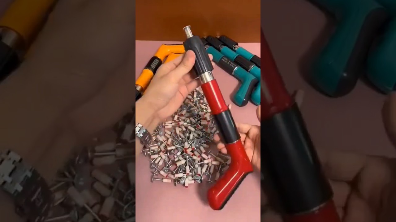 Amazon Finds Concrete Nail Gun Kits with 50pcs Nails #amazon #amazonfinds #amazonmusthaves