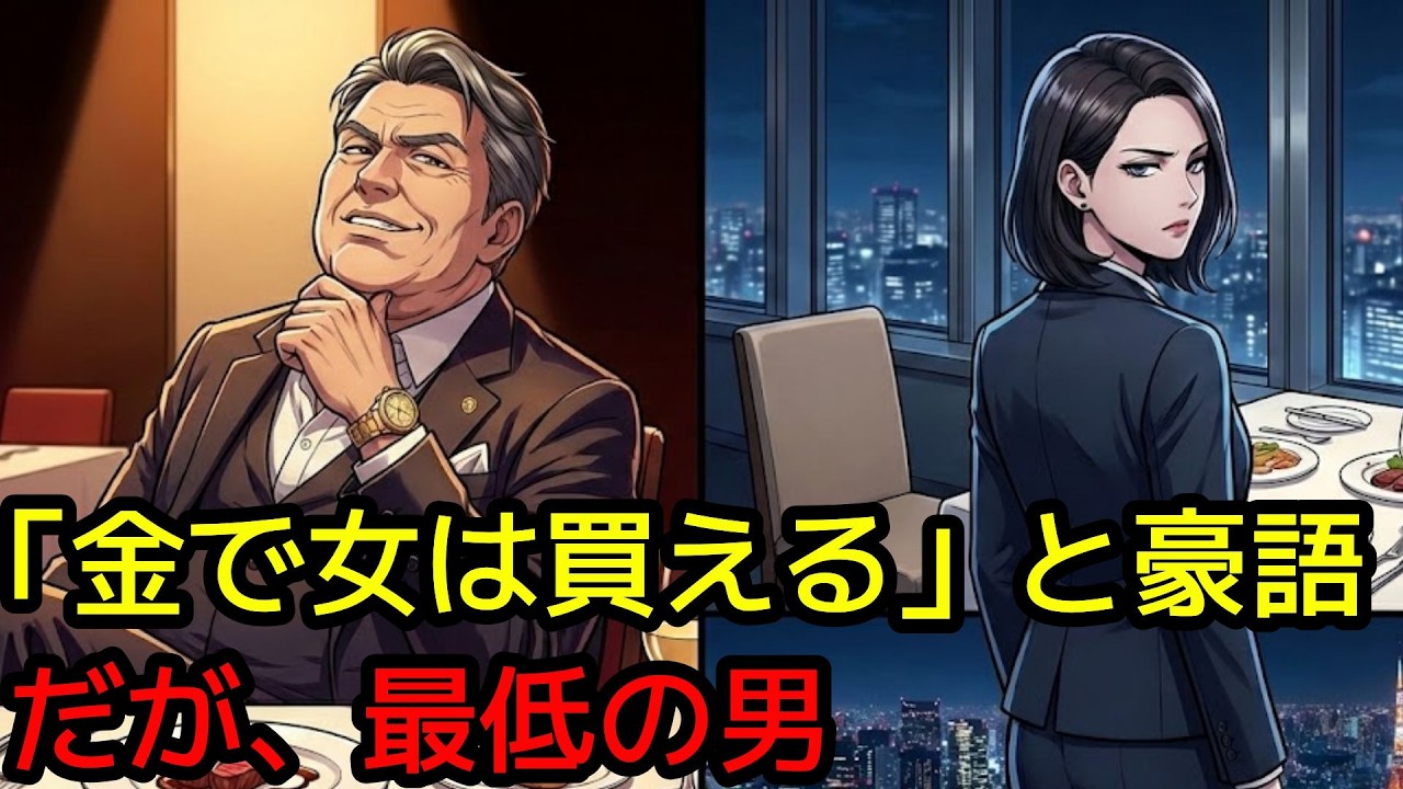【感動物語】「金で女は買える」と豪語し、高級車で婚活に現れた60歳資産家。しかし女性から「最低」と罵られ、一人残された高級レストラン。絶望の中で彼が初めて流した涙の理由とは。
