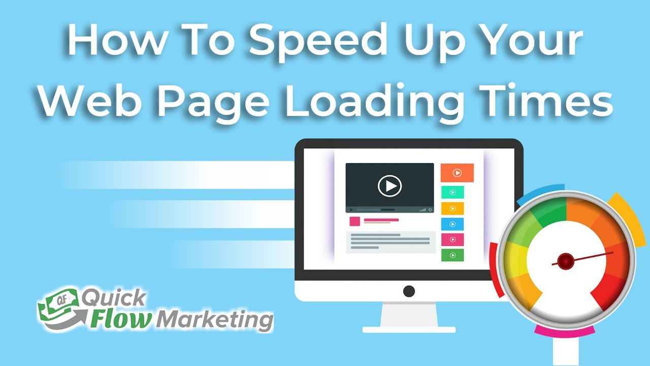 How To Speed Up Your Web Page Loading Times