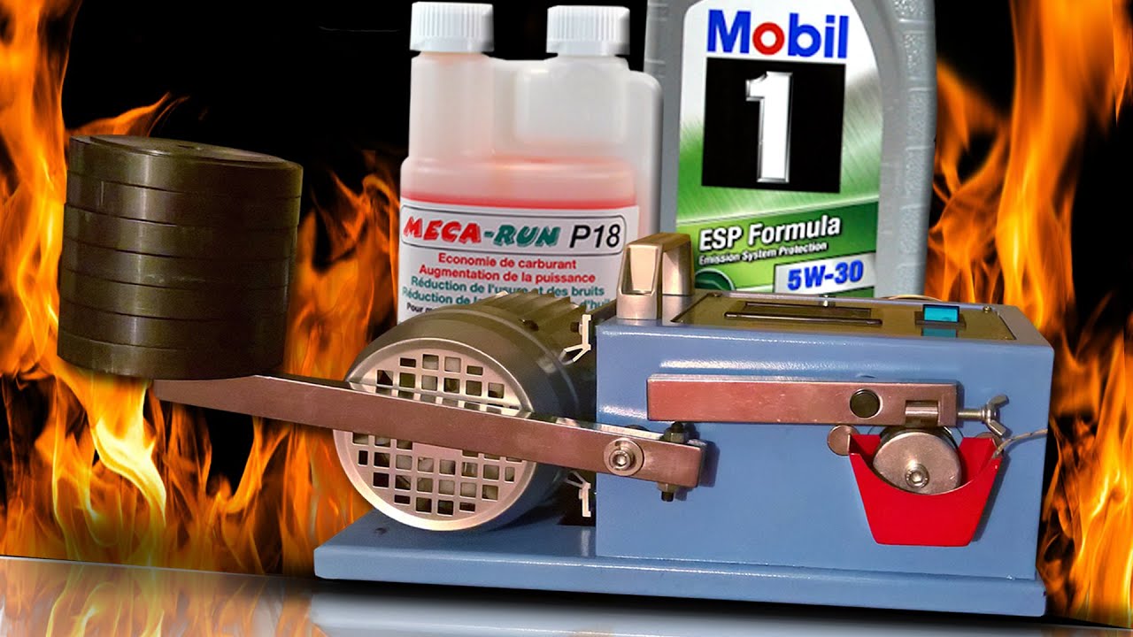 Mecarun p18 + Mobil 1 ESP Formula 5W30 Test dodatk&oacute;w do oleju 100&deg;C Piotr Tester