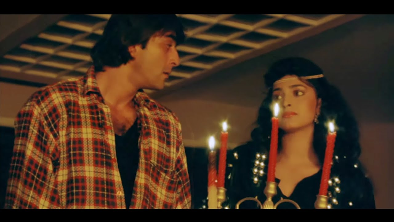 Pal Mein Khafa Kabhi 4K VIDEO Song | Juhi Chawla & Chunky Pandey | Mohd. Aziz & Anuradha Paudwal