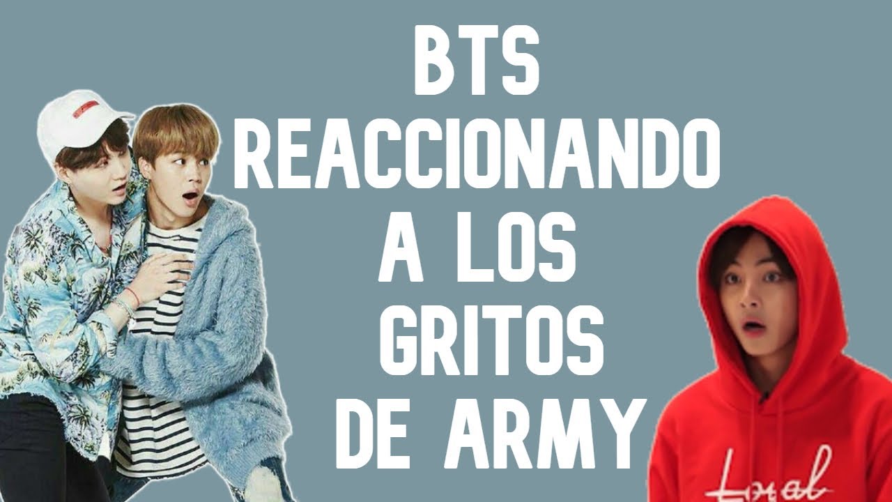 BTS REACCIONANDO A LOS GRITOS DE ARMY 😂✨