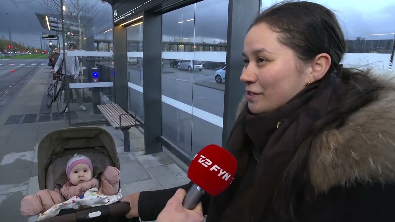 Letbane bøvler med blade på skinnerne