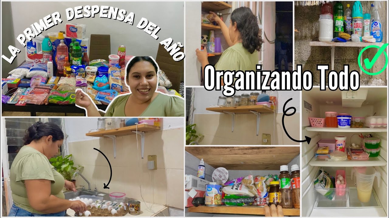 PRIMERA DESPENSA DEL AÑO✅ | Aprovechando Las Ofertas 💰| Organizando Las Compras 🛍️ #vlog #despensa