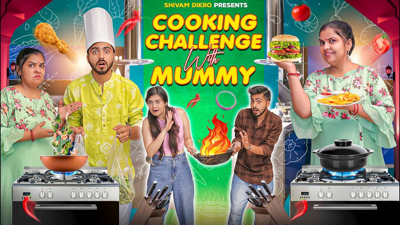 Cooking Challenge With Mummy || Shivam Dikro