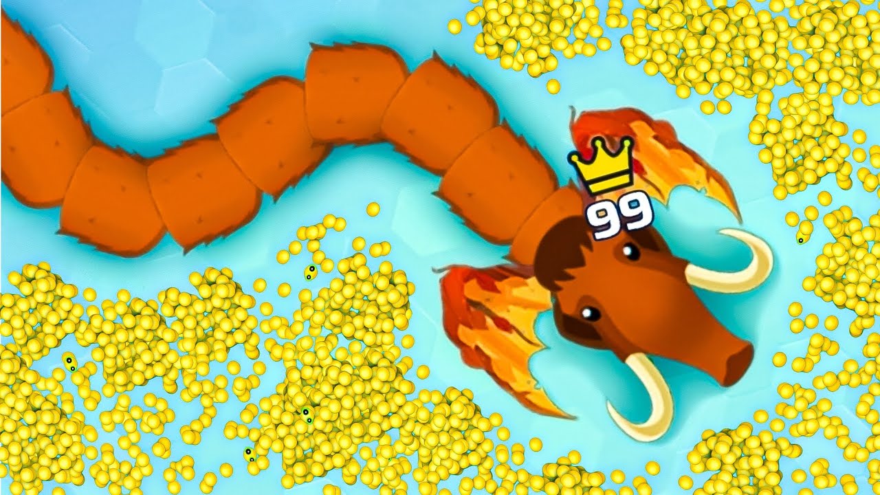 The Wooly Big Giant Snake High Score Challenge 🐍 Epic Snake.io Gameplay