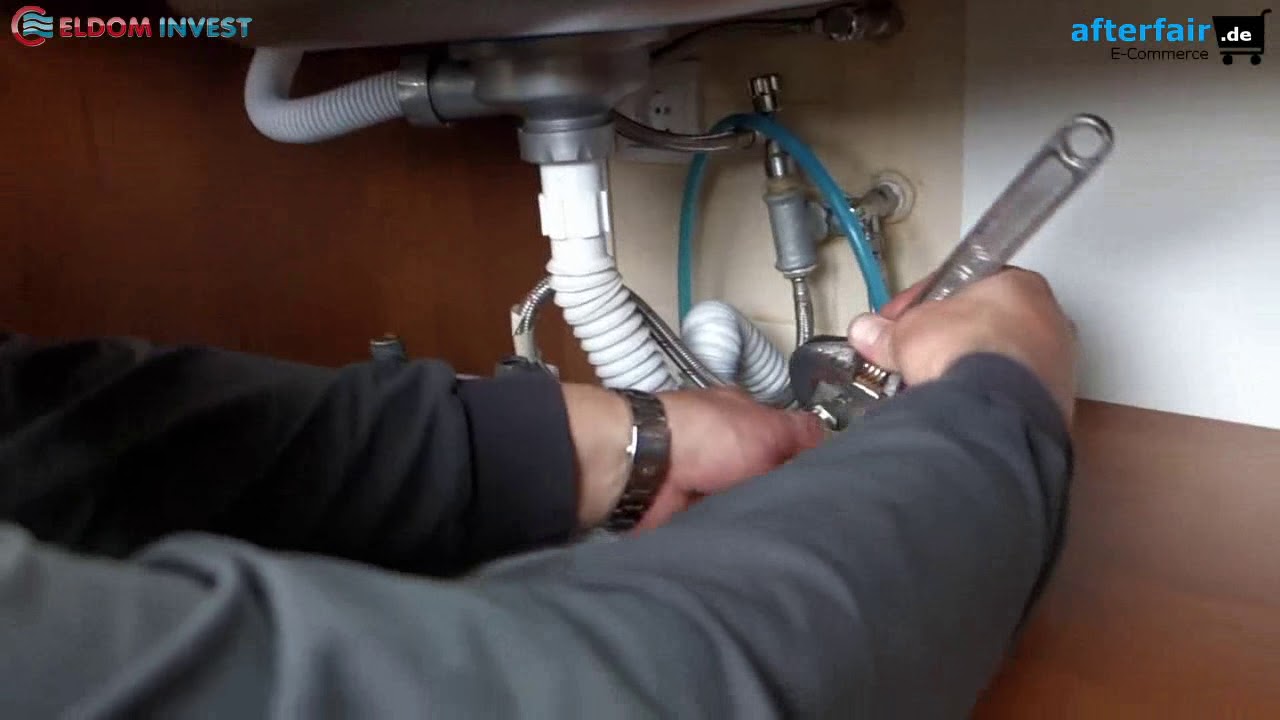 Montage Warmwasserspeicher Eldom 5-15 Liter untertisch