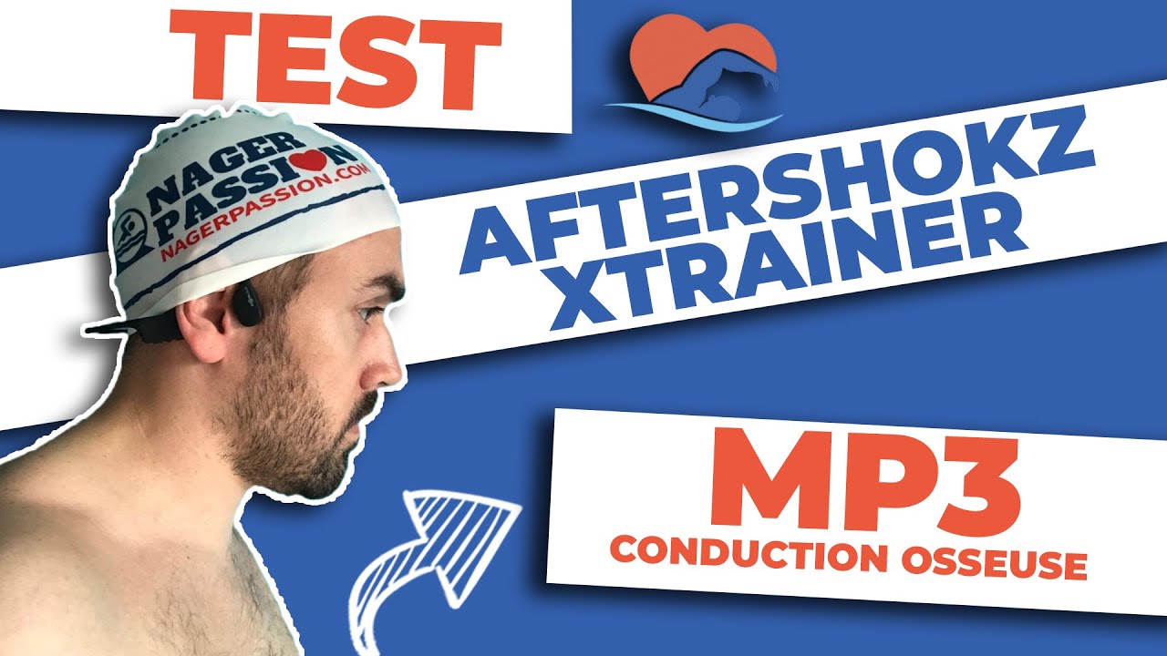 AFTERSHOKZ XtrainerZ | Casque à conduction osseuse pour tes séances de Natation [TEST COMPLET]