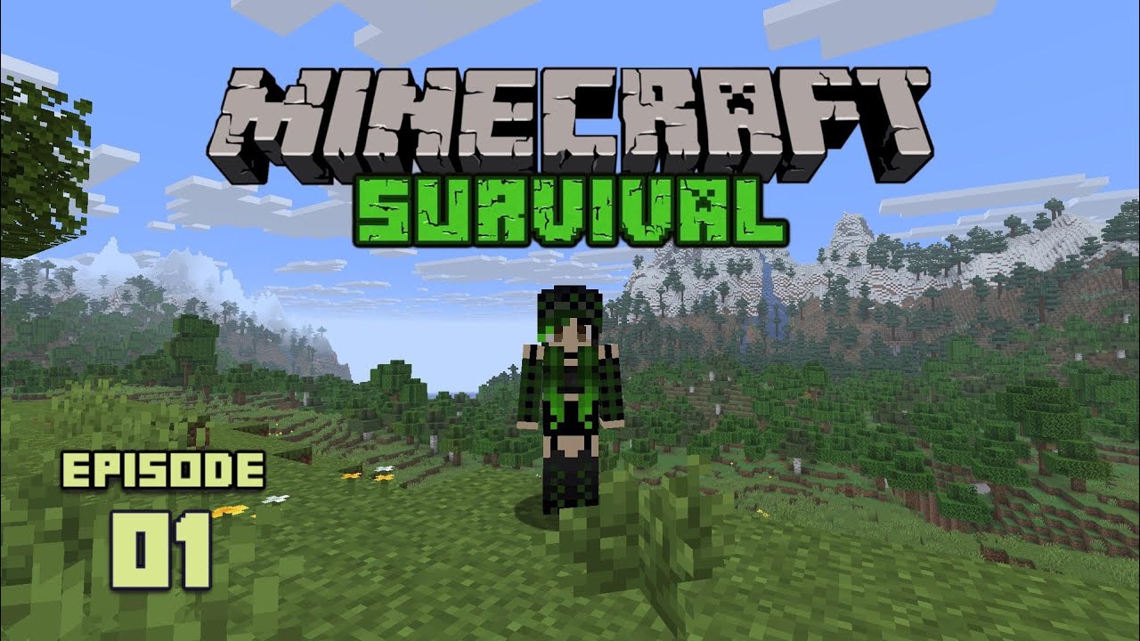 Starting FRESH in Survival Minecraft! | Forever World Episode 1