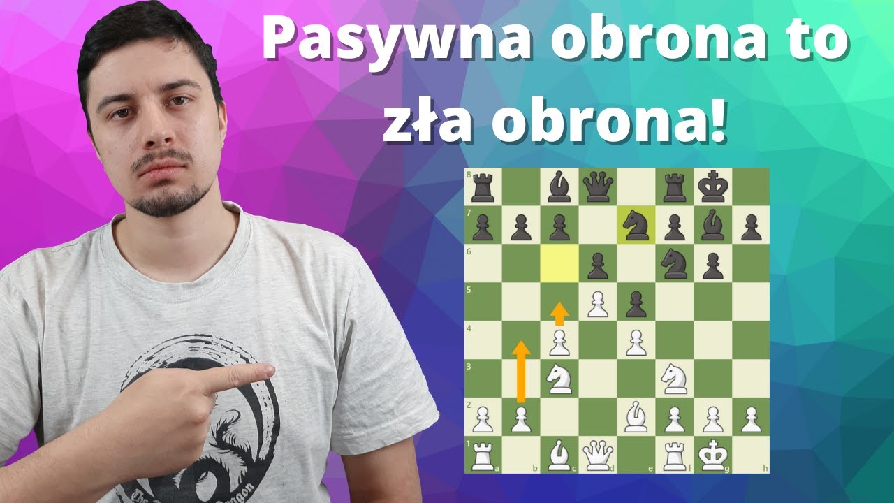 Pasywna obrona to zła obrona! Obrona Królewsko-Indyjska białymi
