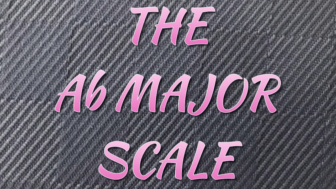 Ab Major Scale for Trombone