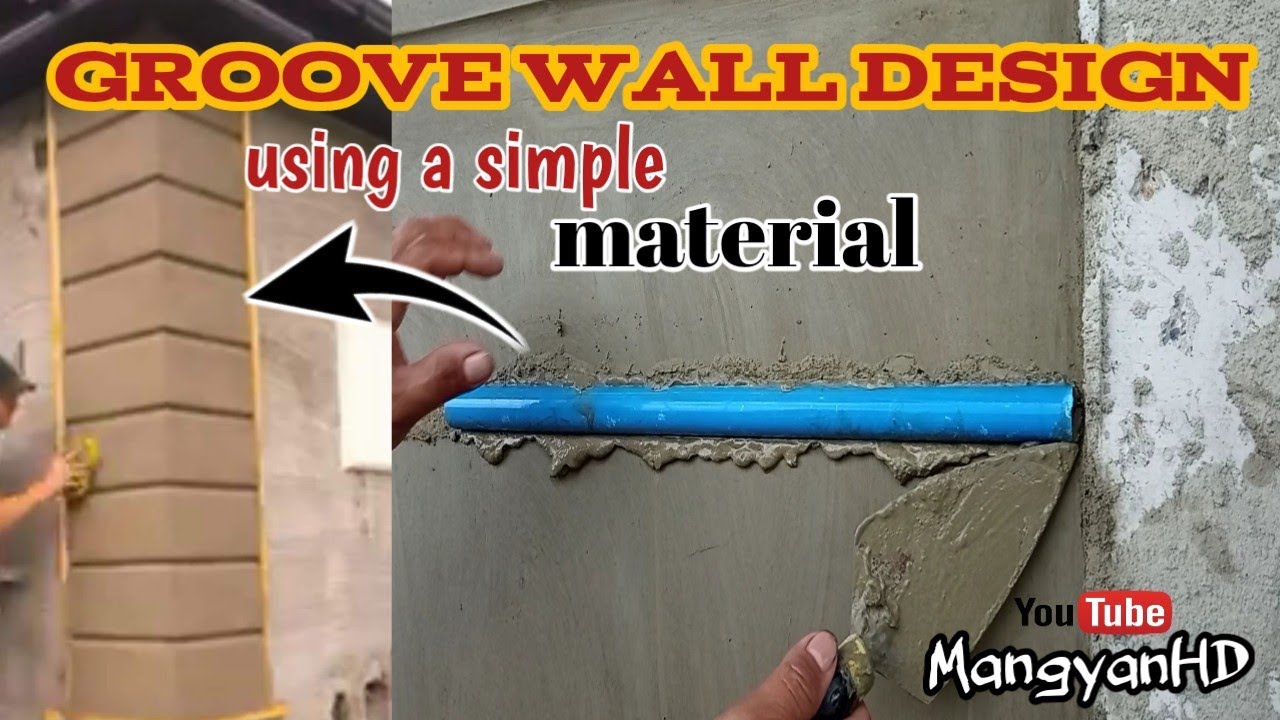 GROOVE WALL DESIGN | D.Y.I. | mangyan HD | Occidental Mindoro
