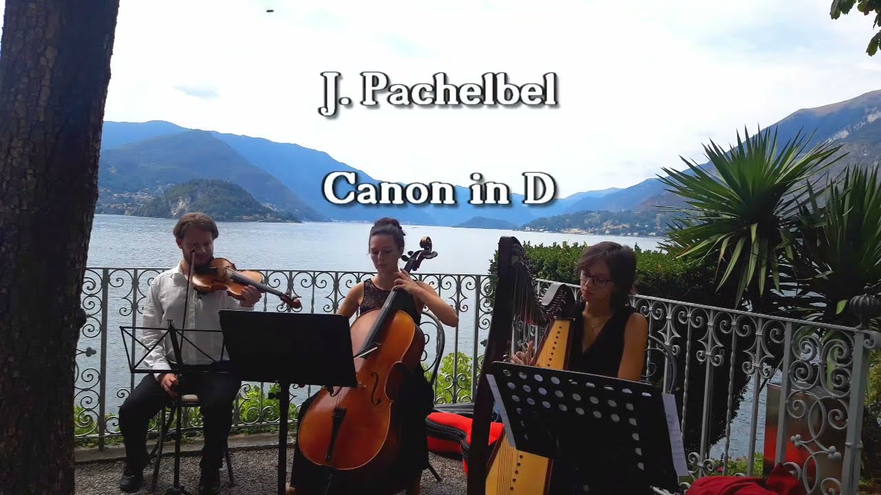🎻CANONE PACHELBEL Trio Violino Violoncello Arpa Musica Matrimonio Cerimonia Wedding Music