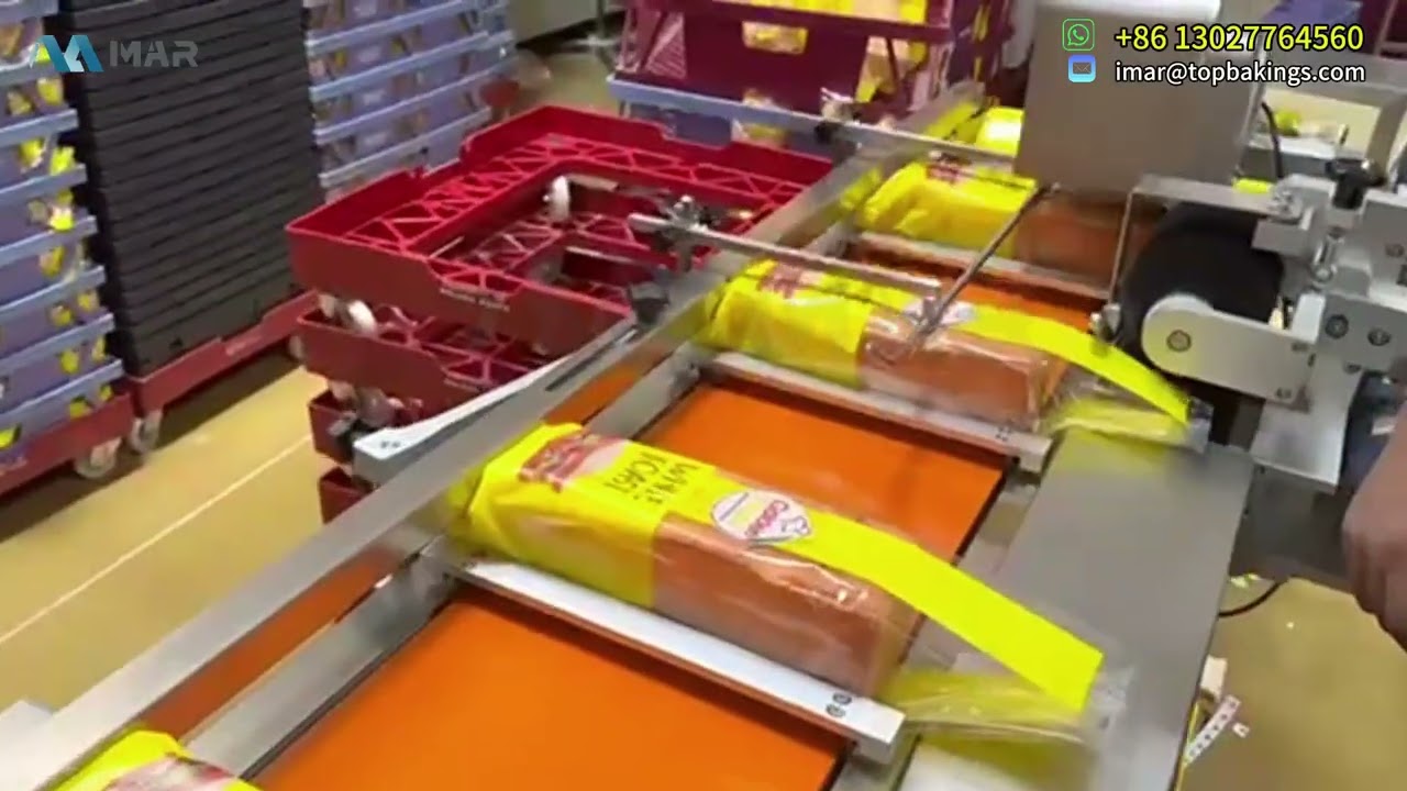 【IMAR Machine】🔥 Toast Bread Flow Wrapping Machine &ndash; Fully Automatic Packaging Solution! 🔥