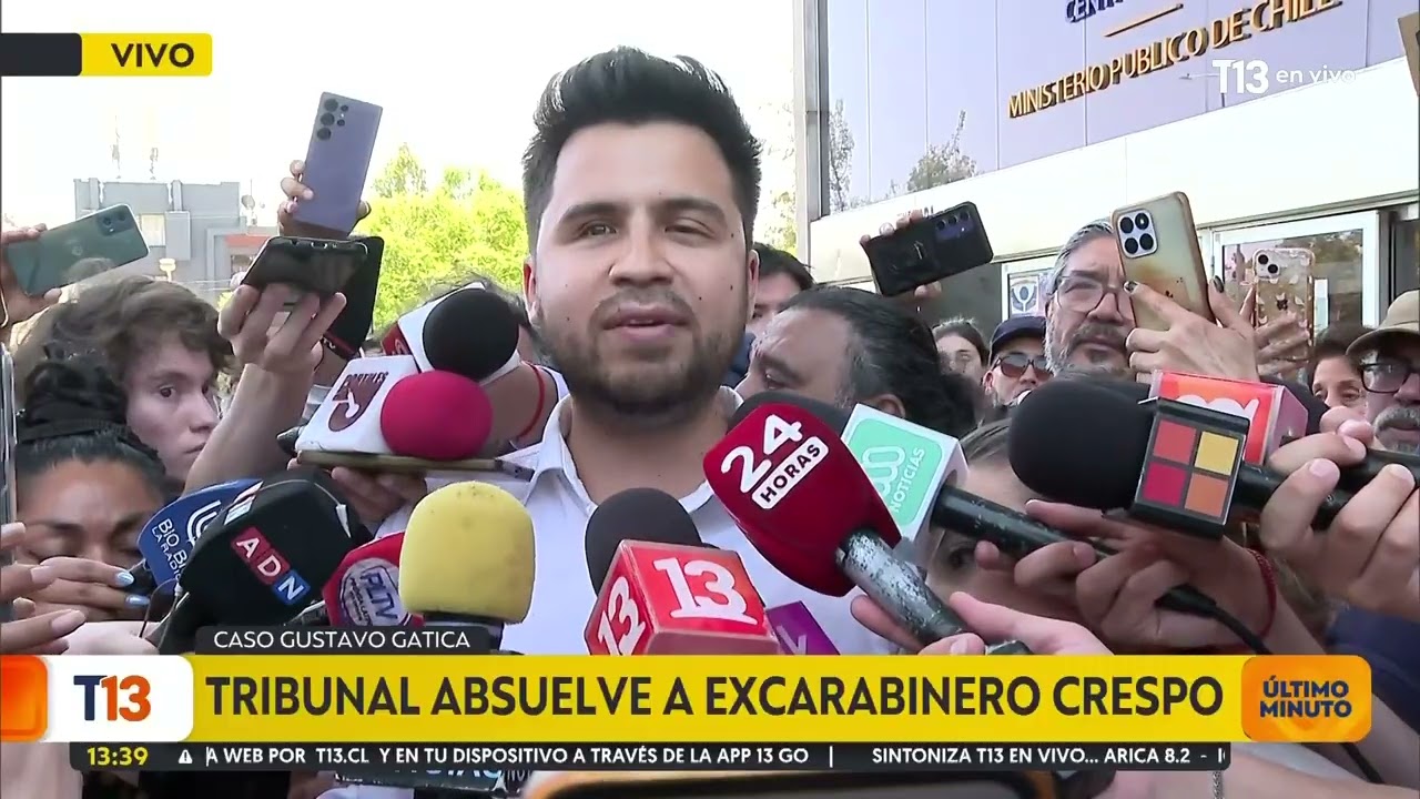 Gustavo Gatica no descarta ir a cortes internacionales tras absolución de Claudio Crespo