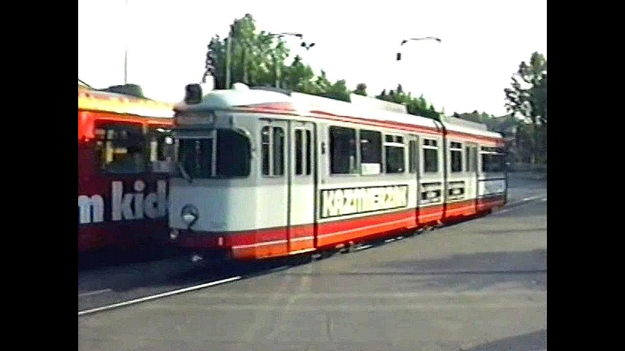 Die Bogestra - Teil1  Straßenbahn in Bochum/Gelsenkirchen 1995